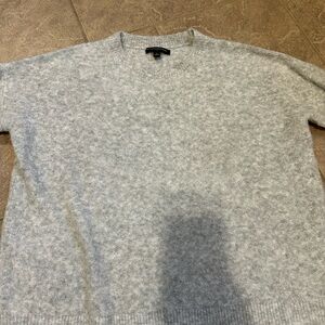 Banana Republic Gray Crewneck Sweater